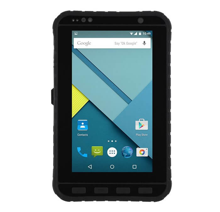 M700DM8-ME Fully rugged 7” tablet built to perform in clinical environments with anti-microbial housing